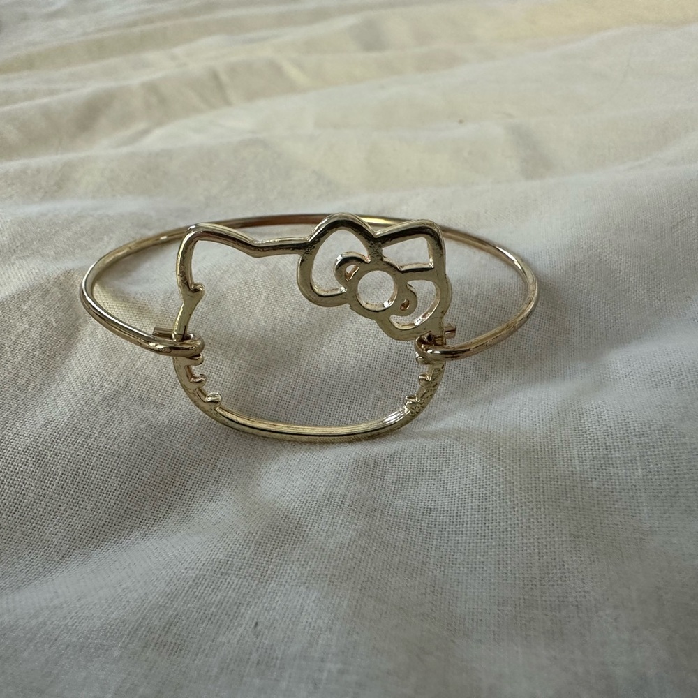 Sanrio Gold Hello Kitty Bracelet